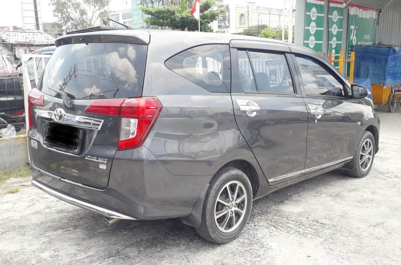 Toyota Toyota Calya G A/T 2016 Warna Abu Abu RIAU